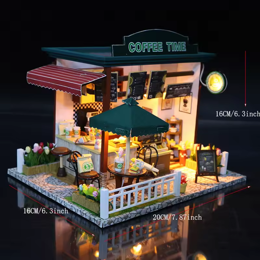 Mini Kit de casa en miniatura – Coffee Time | Roombox