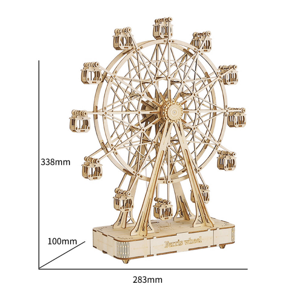 3D Wooden Ferris Wheel – A Unique Assembly Experience
