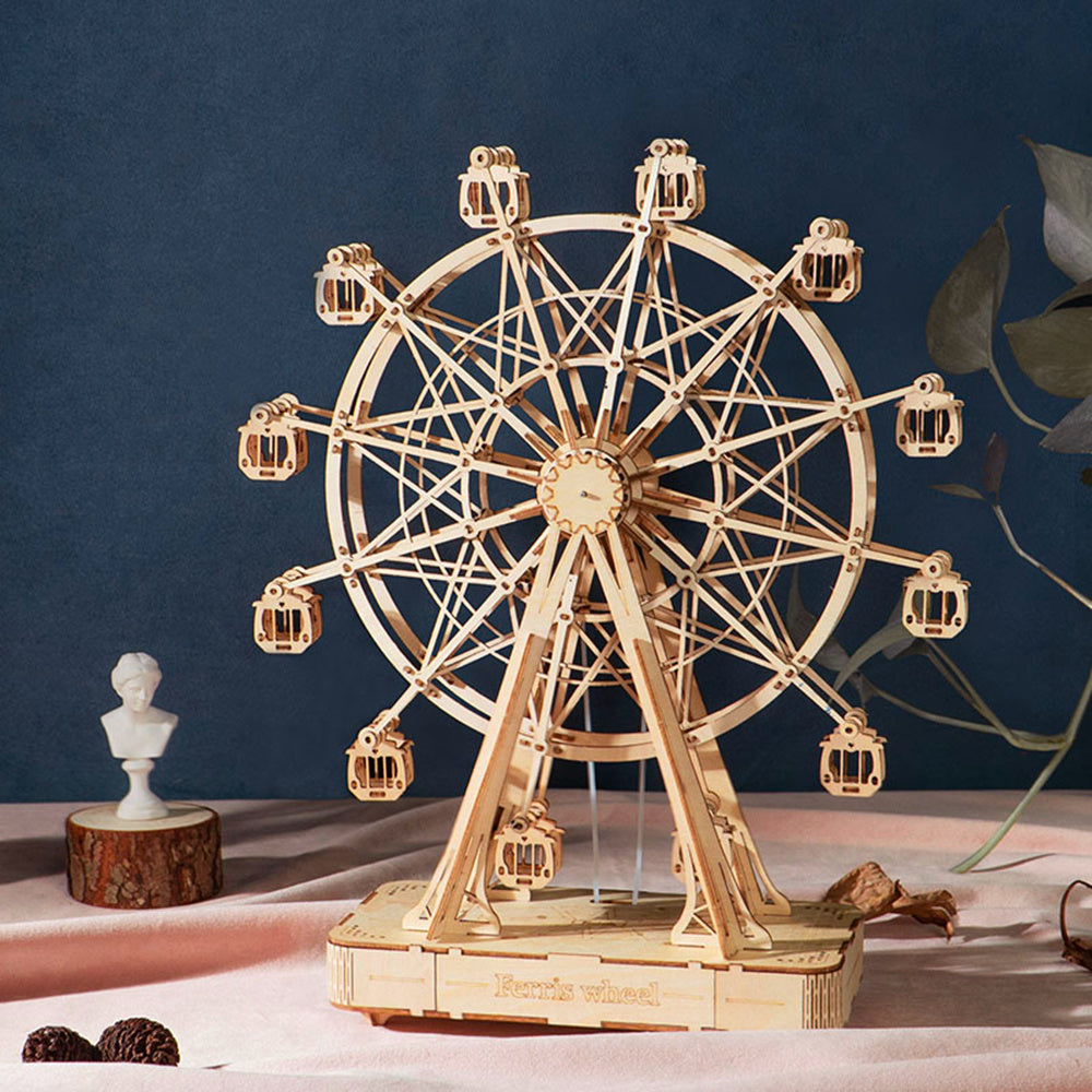 3D Wooden Ferris Wheel – A Unique Assembly Experience