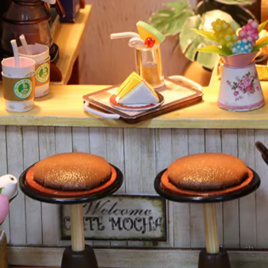 Mini Kit de casa en miniatura – Coffee Time | Roombox