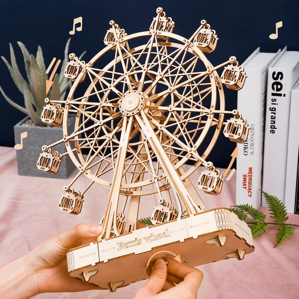 3D Wooden Ferris Wheel – A Unique Assembly Experience