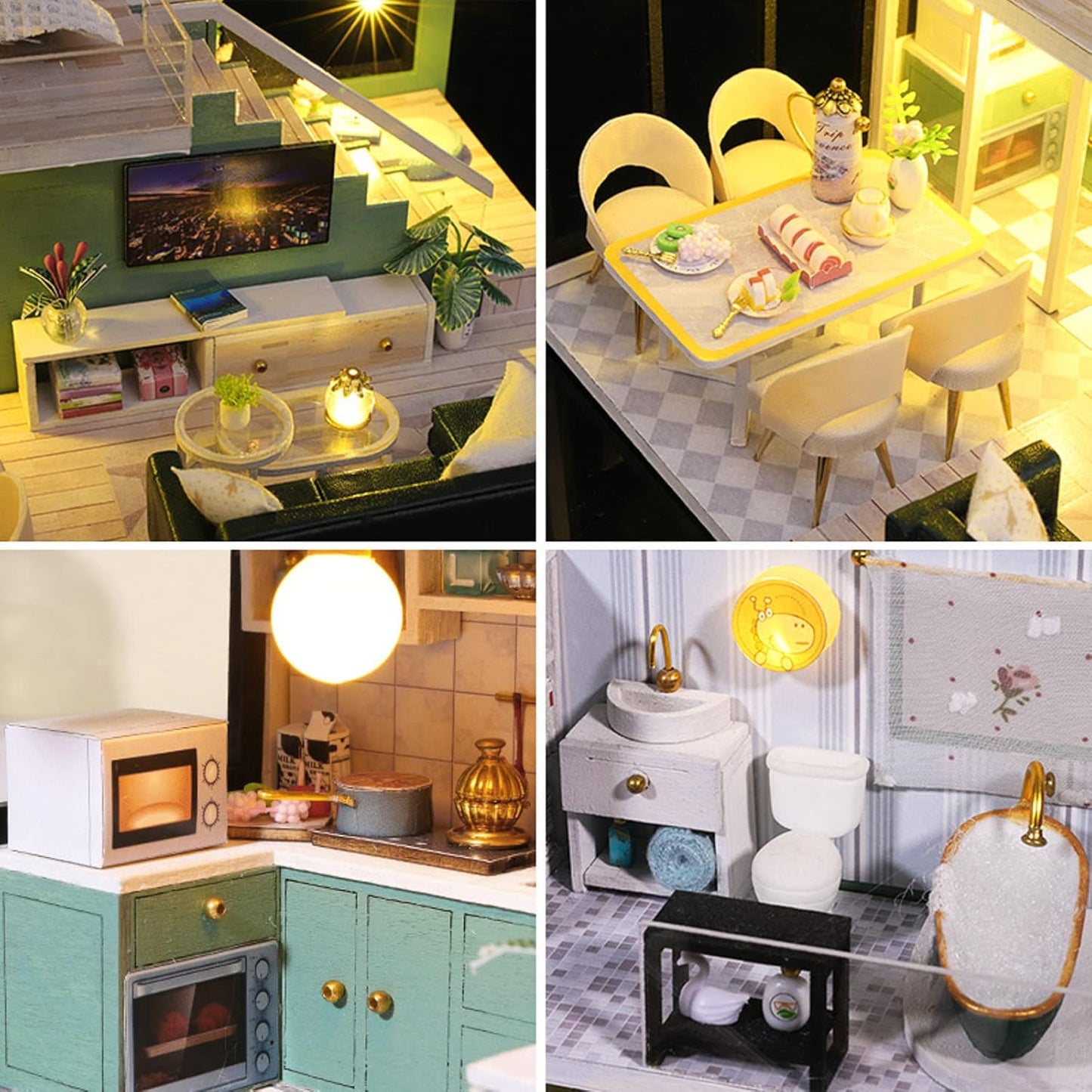 Mini Kit Roombox – Estilo Moderno | Casa en Miniatura