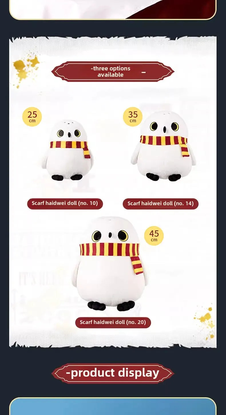 Hedwig Harry Potter Plush with Scarf