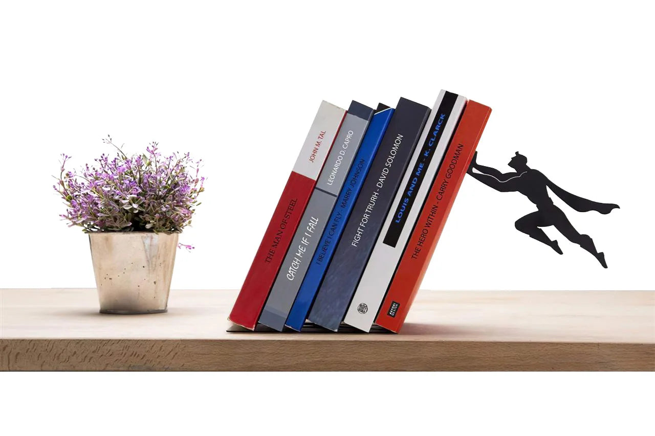 Superhero Bookend – Your Shelf Has a New Guardian!
