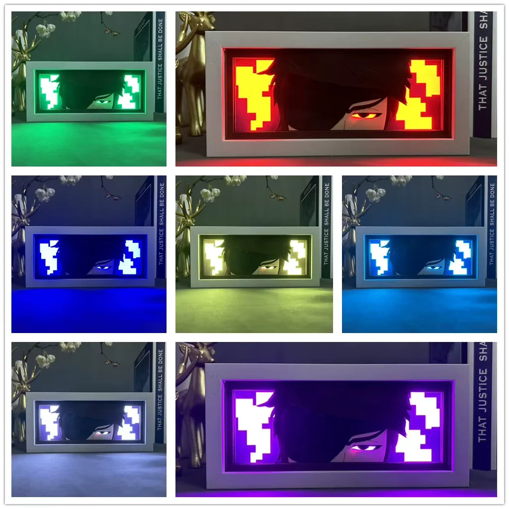 Anime LED Lamp – Ichigo Kurosaki Shadow Box (Bleach)