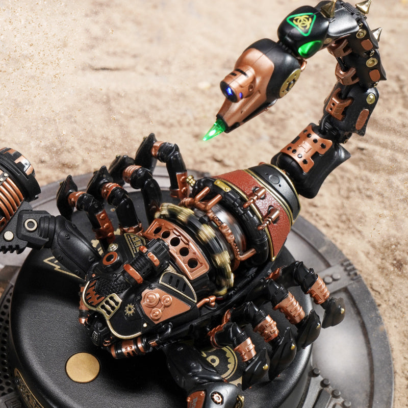 3D Mechanical Battle Scorpion – Robotic Puzzle with Lights and Movement