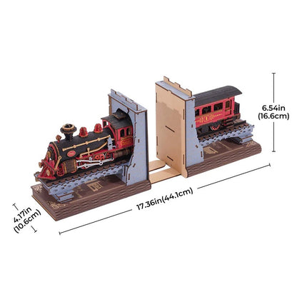 Train DIY Book Nook