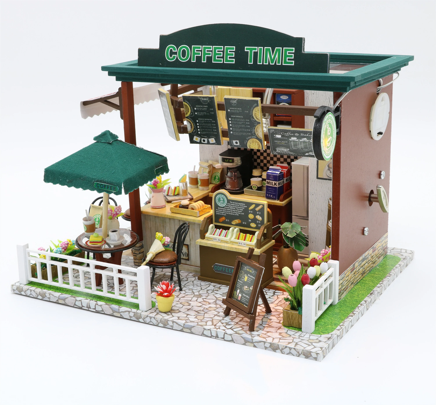 Mini Kit de casa en miniatura – Coffee Time | Roombox