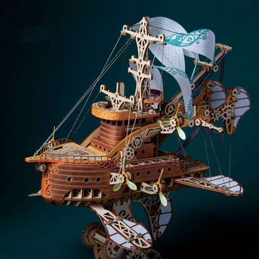 3D Wooden Ship Puzzle — Where History Meets Modernity