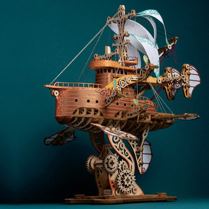 3D Wooden Ship Puzzle — Where History Meets Modernity