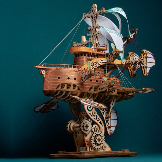 3D Wooden Ship Puzzle — Where History Meets Modernity