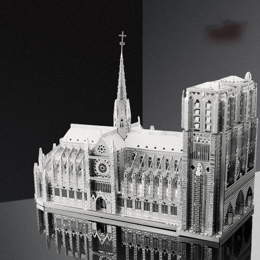 🏰 Puzzle 3D de Metal - Notre Dame de París 🏰