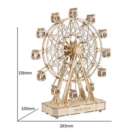 3D Wooden Ferris Wheel – A Unique Assembly Experience