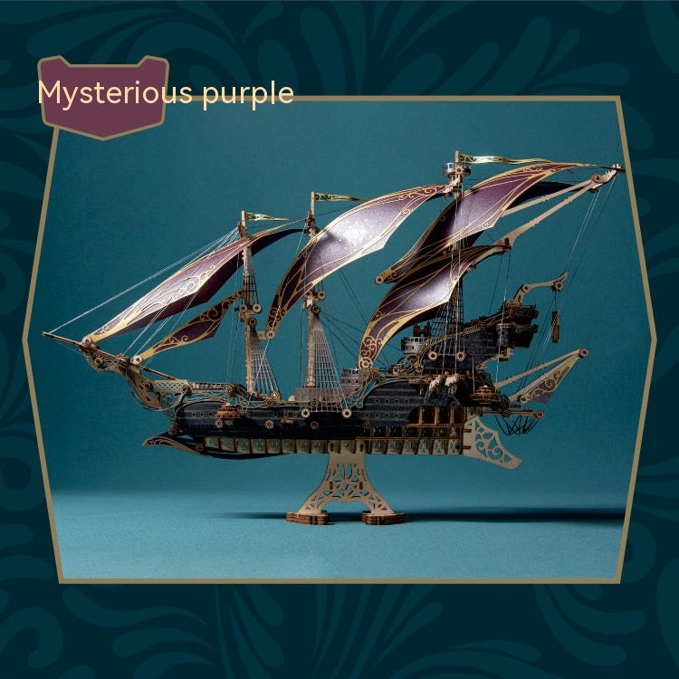 3D Wooden Ship Puzzle — Where History Meets Modernity