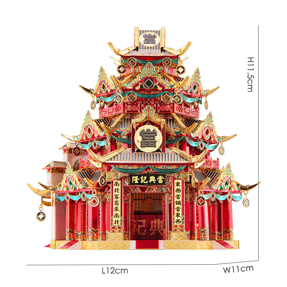 3D Three-dimensional Metal Puzzle Model Toys