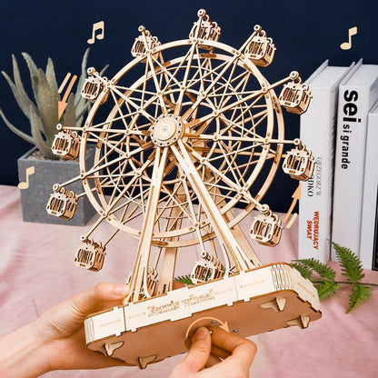 3D Wooden Ferris Wheel – A Unique Assembly Experience