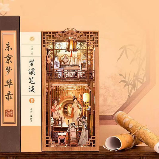 Book Nook Miniatura – Kit “Elegancia Dinastía Song”