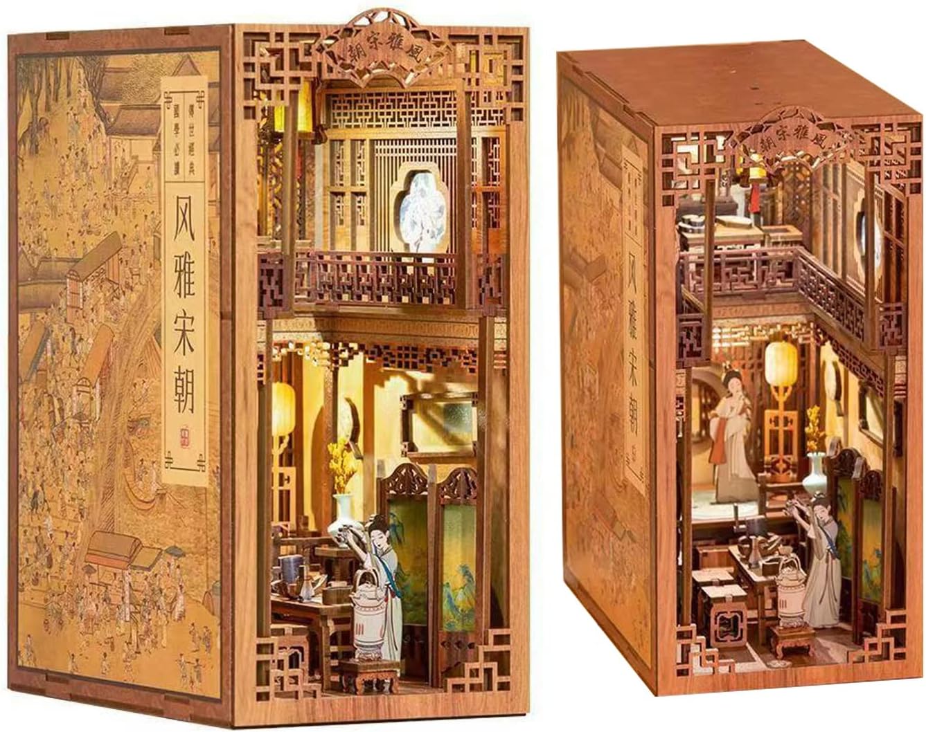 Book Nook Miniatura – Kit “Elegancia Dinastía Song”