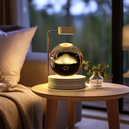 Crystal Ball Night Light – Multiple Designs | Warm Light w/ USB Rechargeable