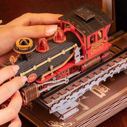 Train DIY Book Nook