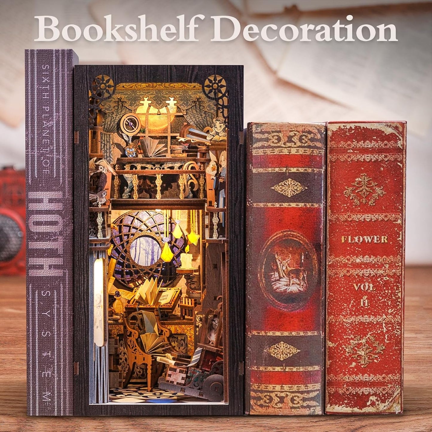 Book Nook Miniature - Nebula Common RoomBox |DIY Kit