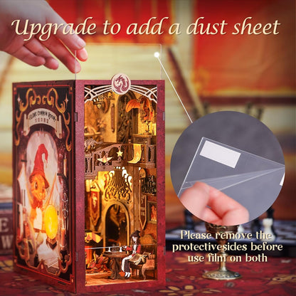 Miniature Book Nook | DIY Kit Flame Common