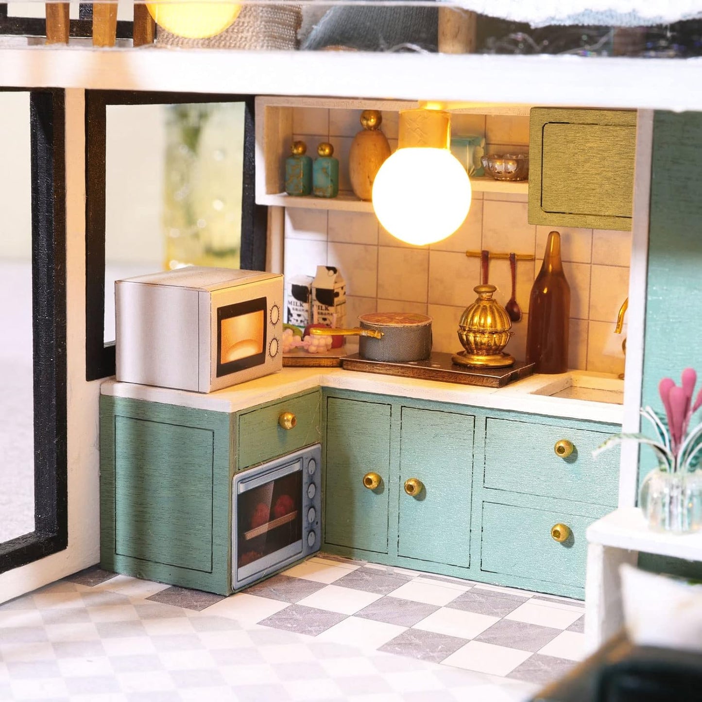 Mini Kit Roombox – Estilo Moderno | Casa en Miniatura