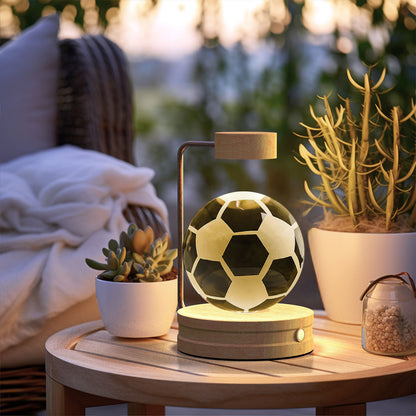 Crystal Ball Night Light – Multiple Designs | Warm Light w/ USB Rechargeable