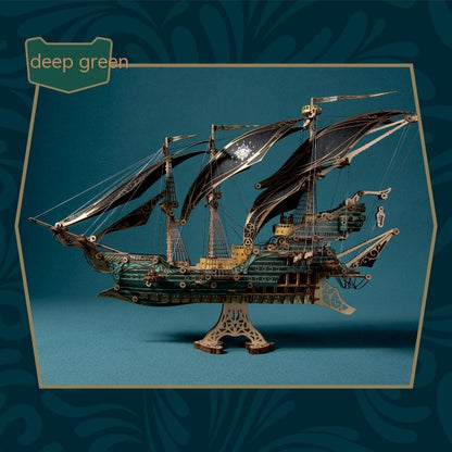 3D Wooden Ship Puzzle — Where History Meets Modernity