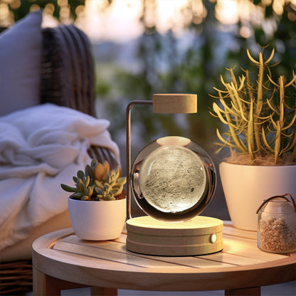 Crystal Ball Night Light – Multiple Designs | Warm Light w/ USB Rechargeable