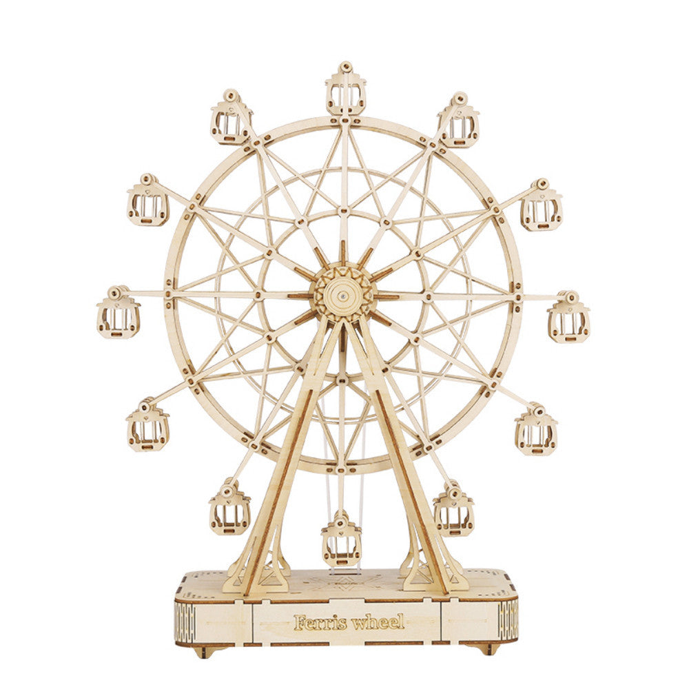 3D Wooden Ferris Wheel – A Unique Assembly Experience