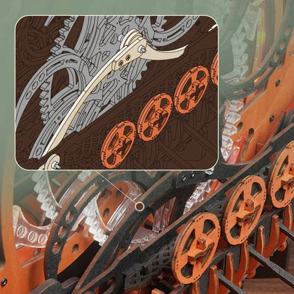 Viking Dragon Ship | 3D Wooden Mechanical Model Kit