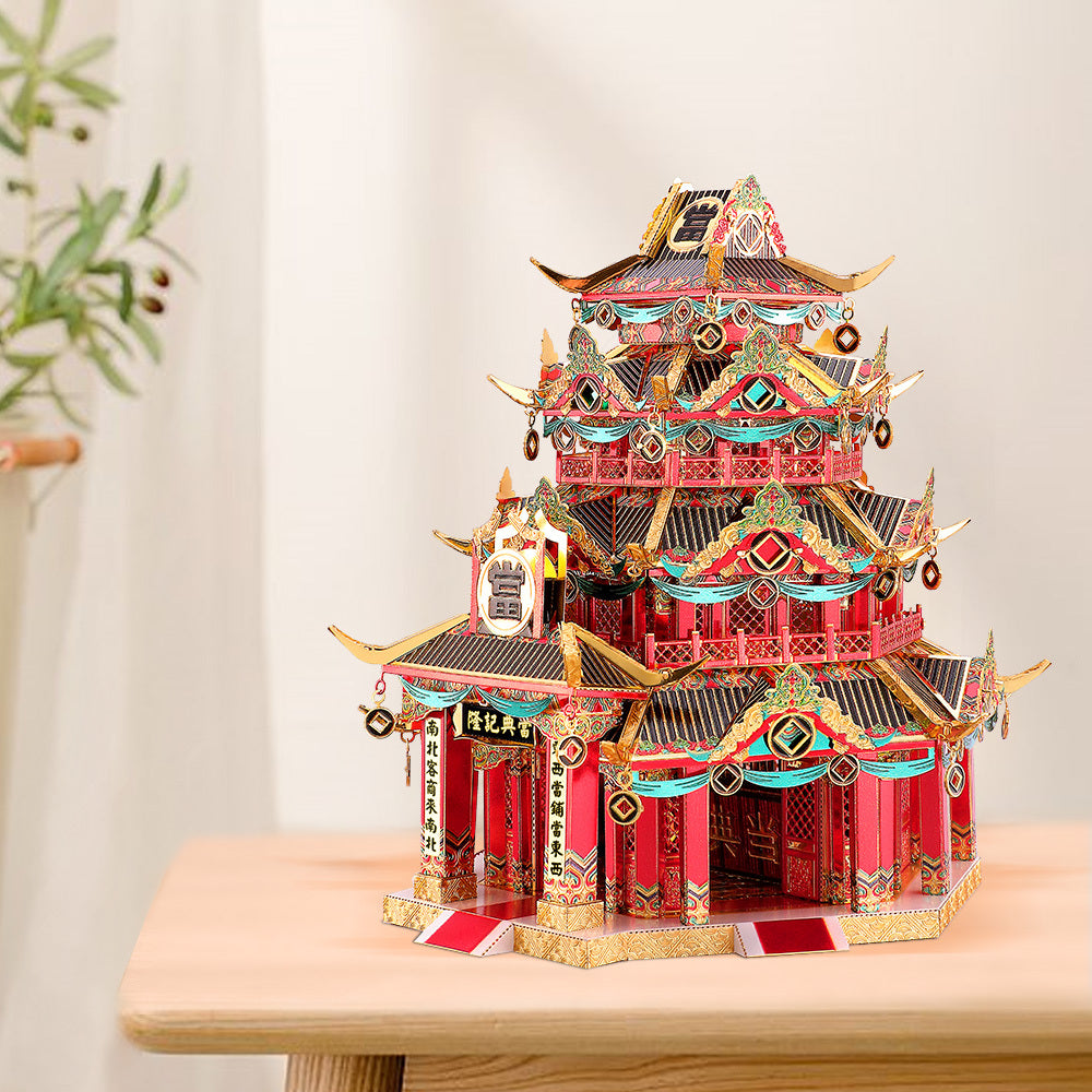 3D Three-dimensional Metal Puzzle Model Toys
