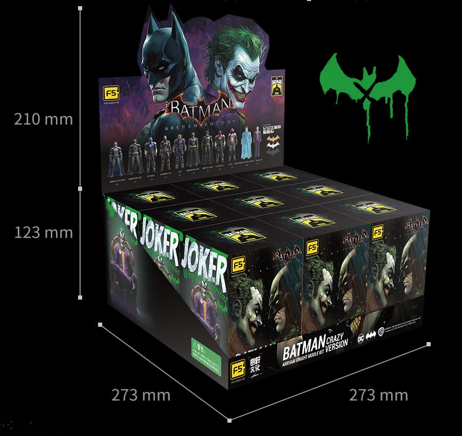 Hot F5 Circular Culture Batman (Crazy Edition): Arkham Knight'S Fatal Strike Red Hood Assembled Mobile Toy Collection Model Gift