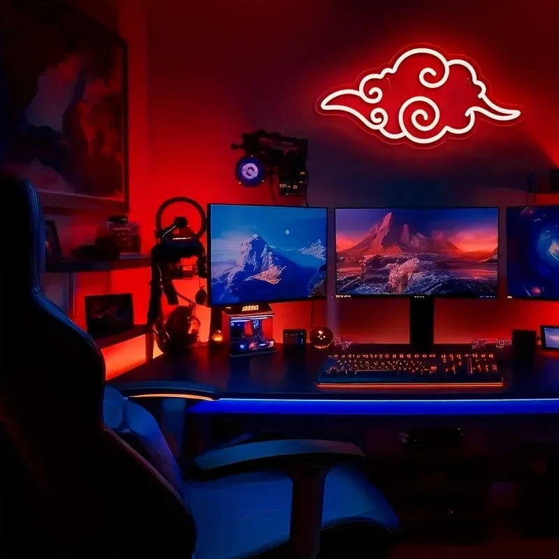 Akatsuki cloud Neon lamp.