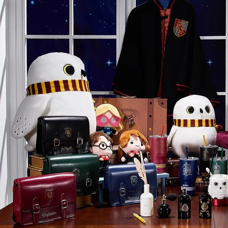 MINISO Harry Potter Hedwig Doll Scarves Creative Dolls Pillows Holiday Gifts  Creative Pillow Cute Decoration Genuine Anime