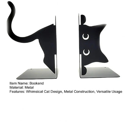 Cat Bookends – Because Chaos Doesn’t Organize Itself