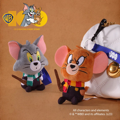 Tom and Jerry 100th Anniversary Plush – Tom Dressed as Harry Potter (20cm)