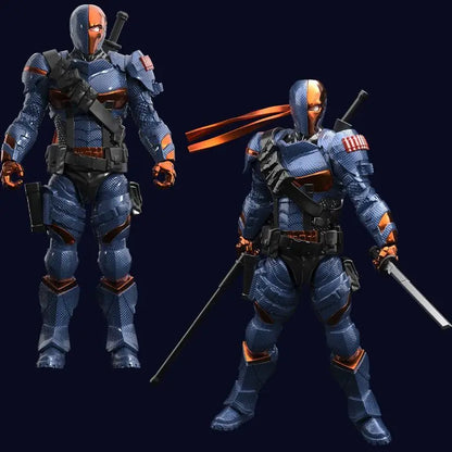 Hot F5 Circular Culture Batman (Crazy Edition): Arkham Knight'S Fatal Strike Red Hood Assembled Mobile Toy Collection Model Gift