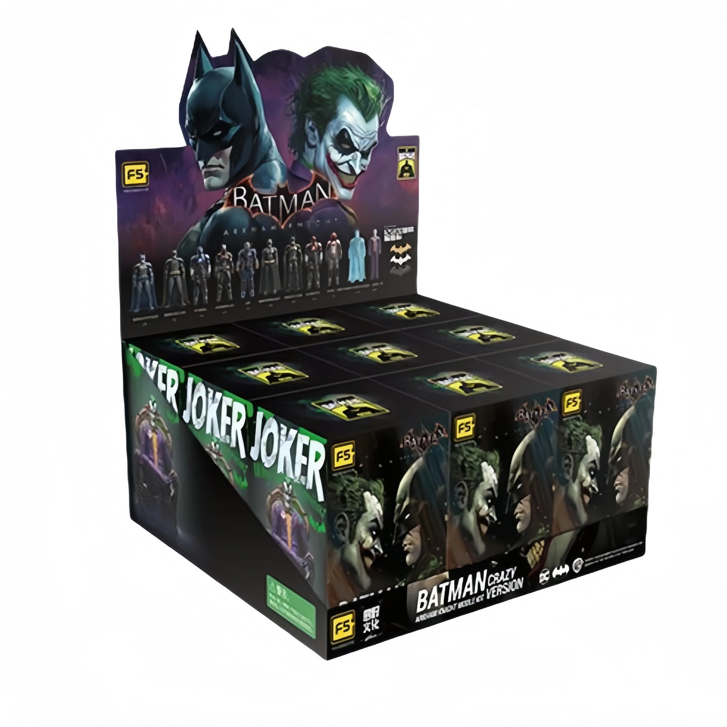 Hot F5 Circular Culture Batman (Crazy Edition): Arkham Knight'S Fatal Strike Red Hood Assembled Mobile Toy Collection Model Gift