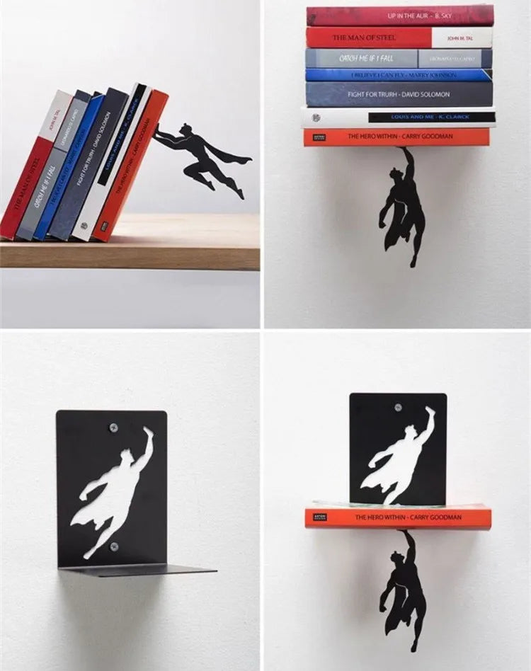 Superhero Bookend – Your Shelf Has a New Guardian!
