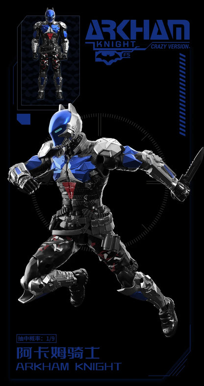 Hot F5 Circular Culture Batman (Crazy Edition): Arkham Knight'S Fatal Strike Red Hood Assembled Mobile Toy Collection Model Gift