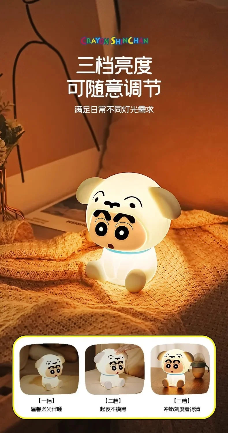 Crayon Shin-Chan Night Lamp in Puppy Pajamas