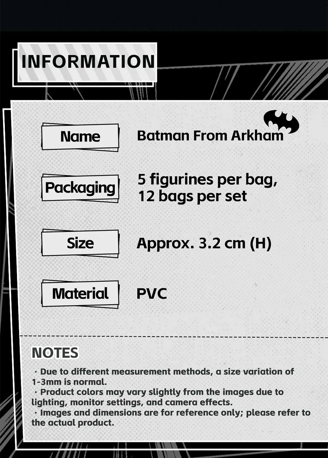 Batman From Arkham Mini Blind Bag