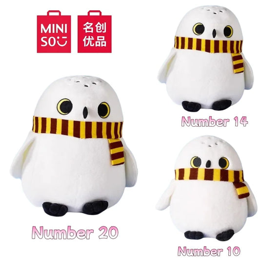 MINISO Harry Potter Hedwig Doll Scarves Creative Dolls Pillows Holiday Gifts  Creative Pillow Cute Decoration Genuine Anime