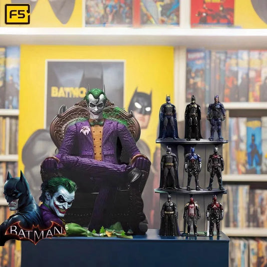 Hot F5 Circular Culture Batman (Crazy Edition): Arkham Knight'S Fatal Strike Red Hood Assembled Mobile Toy Collection Model Gift