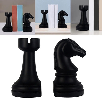 Chessmaster Bookends
