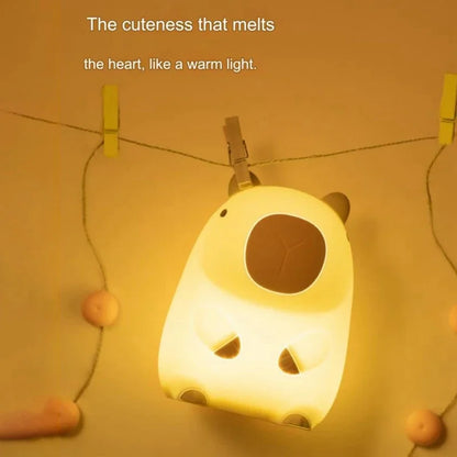 Capybara Night Light – Official Ambassador of Chill