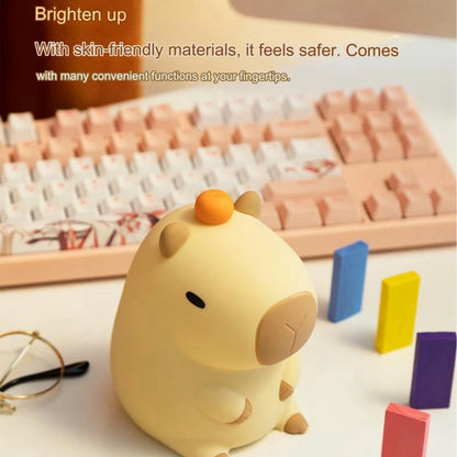 Capybara Night Light – Official Ambassador of Chill
