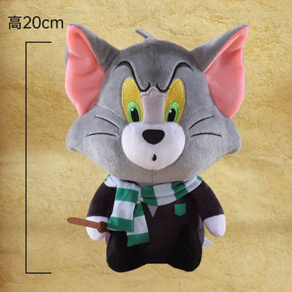 Tom and Jerry 100th Anniversary Plush – Tom Dressed as Harry Potter (20cm)